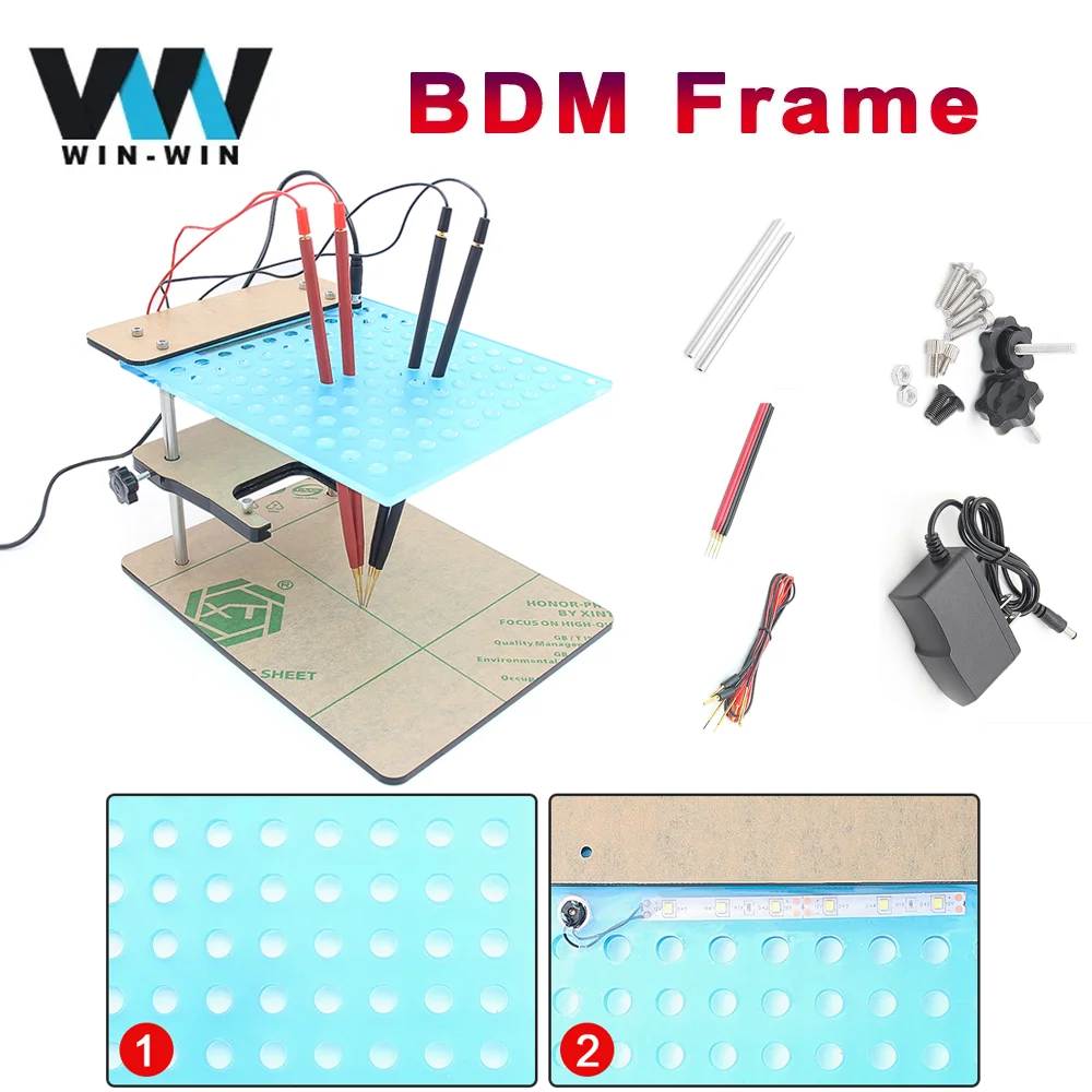 BDM Frame ECU Chip Tuning BDM Table for KESS KTAG Car ECU Programmer Tools For PCM Auto ECU Chip flash Tunning Tool for SM2 Pro