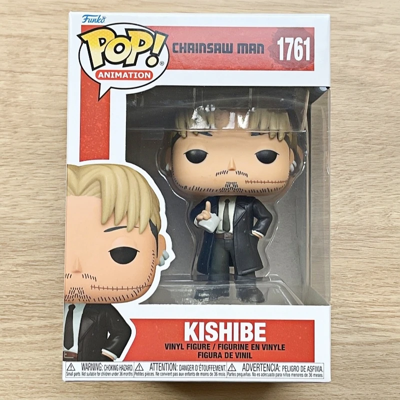 Funko Pop! Animación de Chainsaw Man Kishibe # Figura de Vinilo Original 1761, Modelo Coleccionable de Anime, Adorno de Escritorio, Juguete de Regalo para Fans