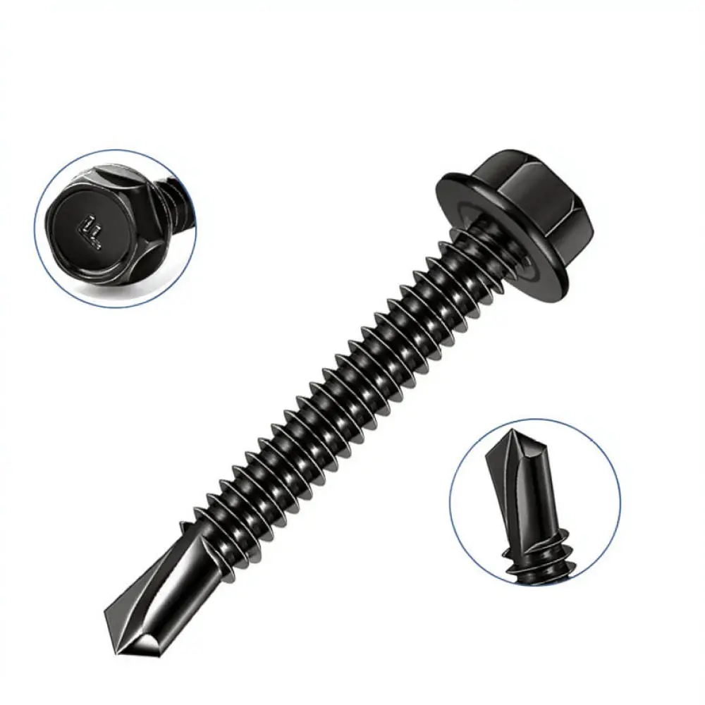 Professional Self Drilling Hex Screws Stainless Steel Industrial Hardware Assortment For Building Maintenance Projects