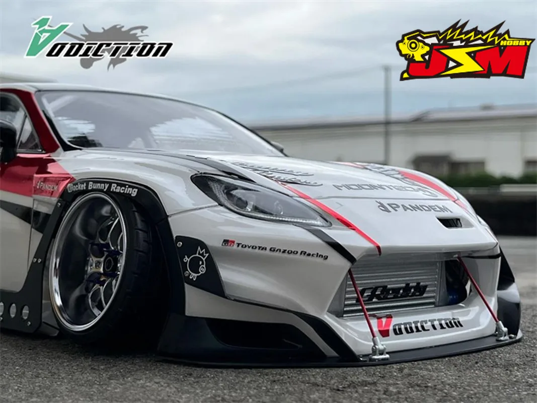 Addiction Toyota GR86 Pandem 1/10RC drift shell transparent AD-RB9 CLEAR BODY