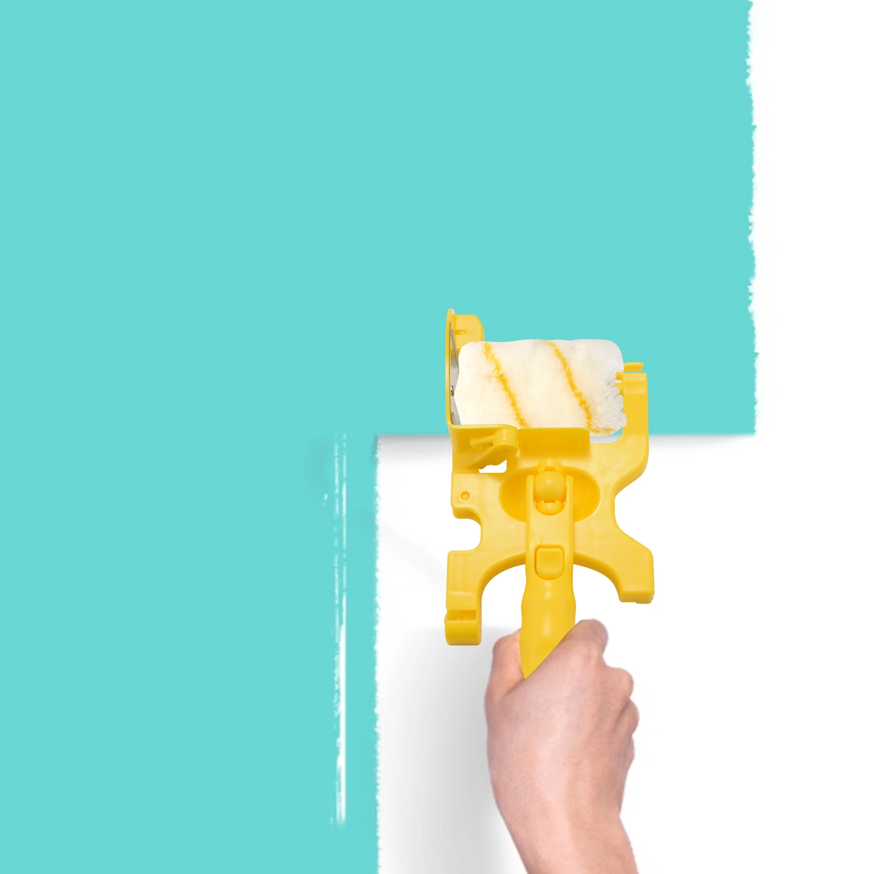 A7THK-Clean Cut Paint Edger Roller Brush Wall Ceiling Door Painting Roller Brush Painting Edging Tools For Wall Ceiling Door