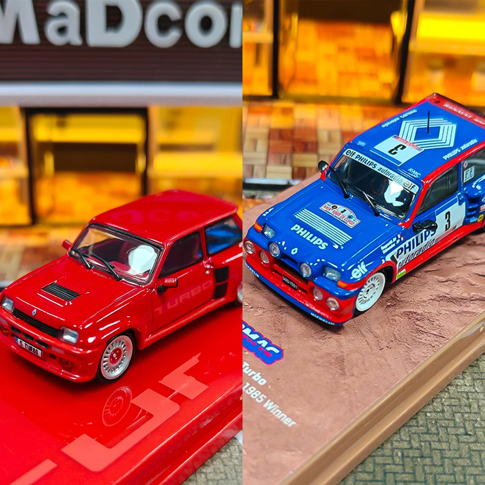 

TW 1:64 сплав IXO 5 Turbo WRC 1985, модель раллийного автомобиля, литой под давлением готовый продукт, имитация игрушек, коллекция подарков, статическая модель