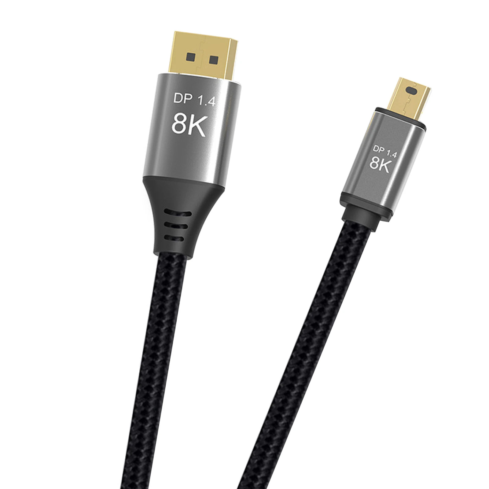 8K Mini DP to Displayport 1.4 Cable DP Conversion Cord 8K@60Hz 4K@144Hz Bi-Directional Transmission For Laptop Project Monitor