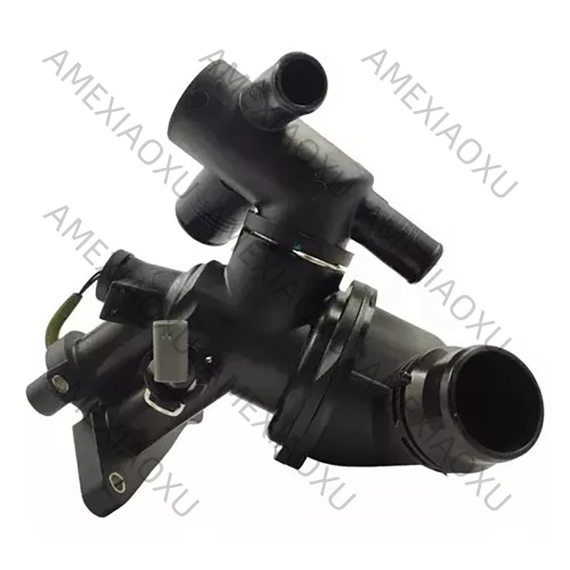 

Thermostat Housing LR105975 LR073694 JDE40346 Fits For Land Rover Discovery Sport Evoque 2.0L Diesel Engine AMEXIAOXU