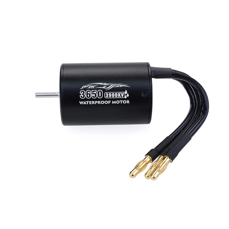 A04F-Водонепроницаемый бесщеточный двигатель 3650 3900 кВ с комбайном ESC 60 А и программной картой 3900 кВ с 60 А ESC и комбинированной картой программной карты