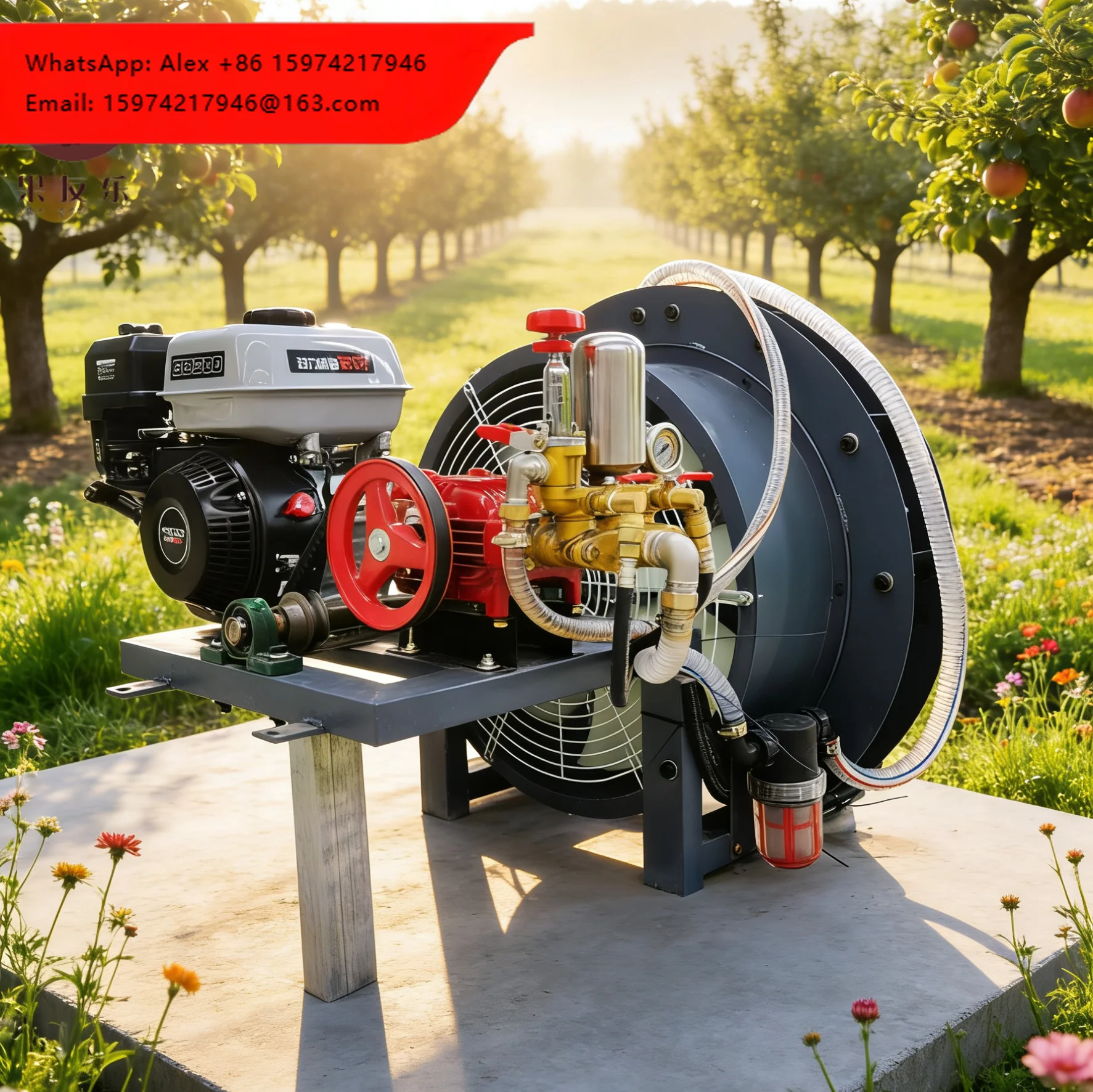 Agricultural Pump Sprayer High Quality Power Sprayer With High Productivity For Retail Agricultural Equipment Sprayer
