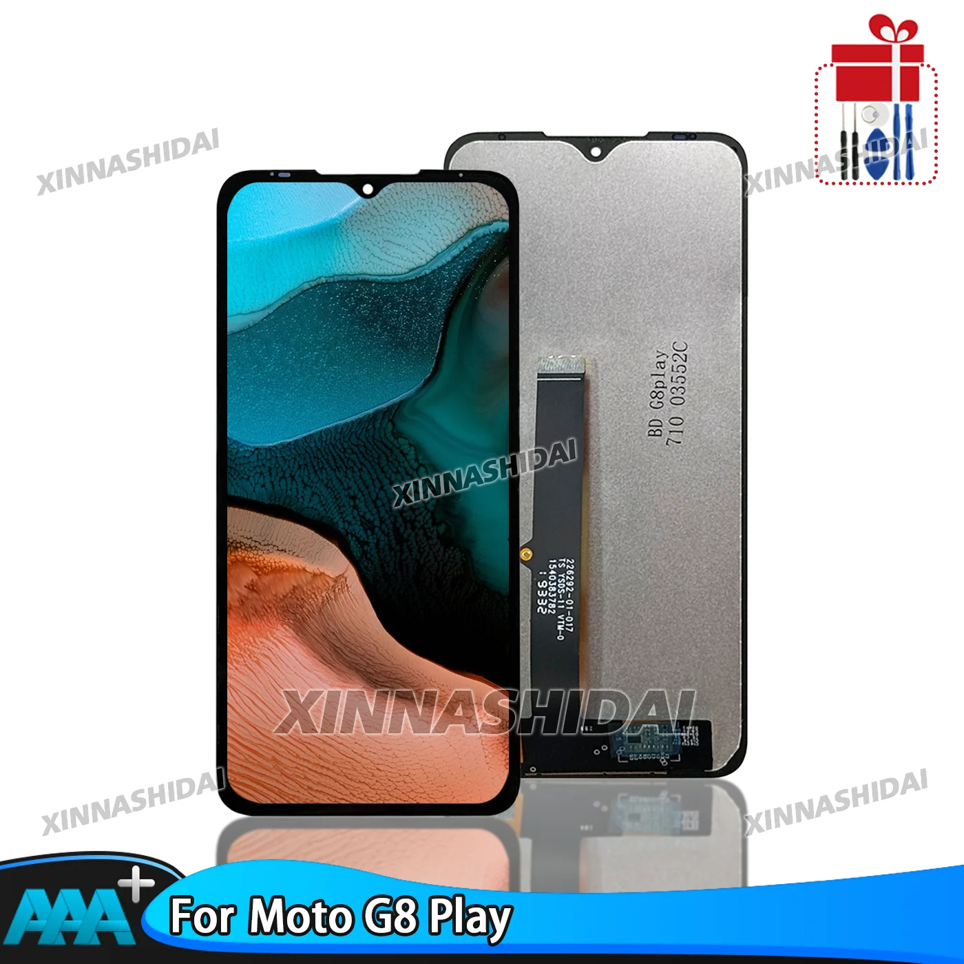 Pantalla LCD para Motorola Moto G8 Play, ensamblaje de digitalizador de pantalla táctil, repuesto de pantalla XT2015 XT2016 para Motorola G8 Play