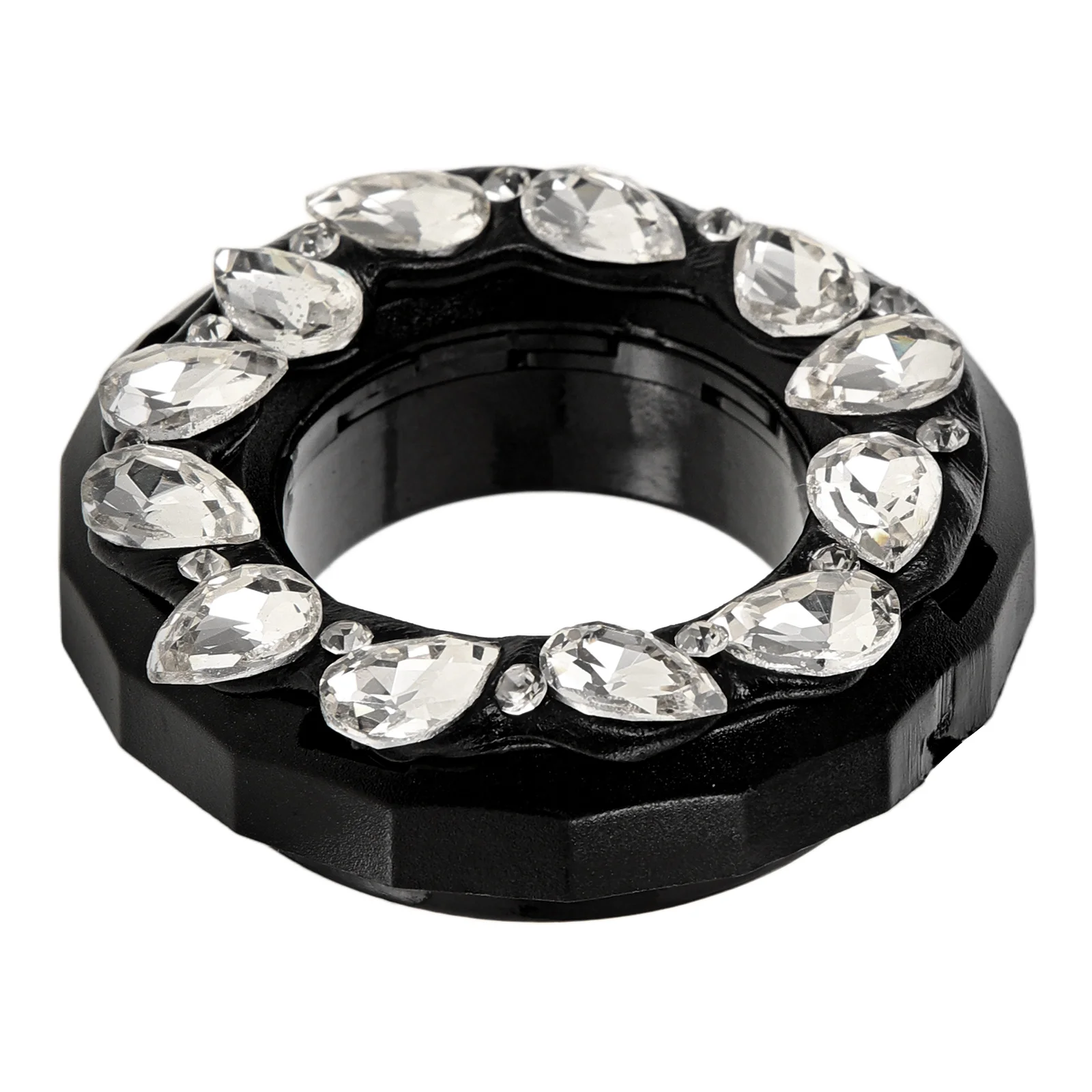 

Diamond- Button Decoration Car Start Cover Starter Engine Push Ignition Alloy Decorative Circle Protective