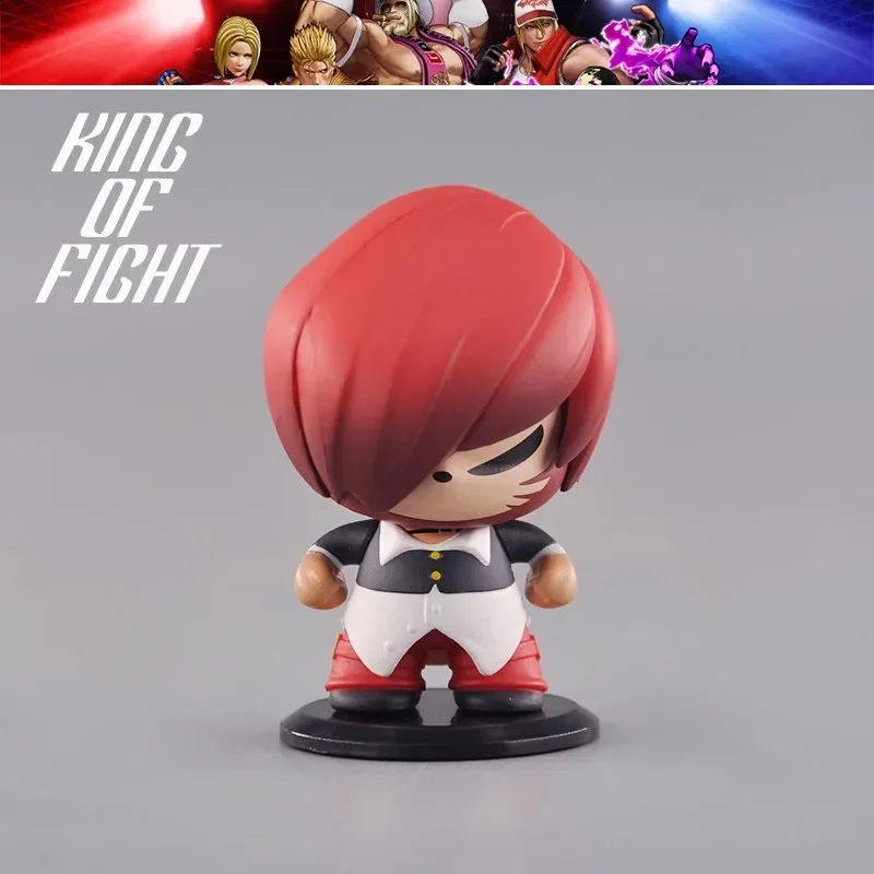 Genuine THE KING OF FIGHTERS Iori Yagami Kyo Kusanagi Benimaru Nikaido Yashiro Nanakase Doll Model Ornaments Action Figure