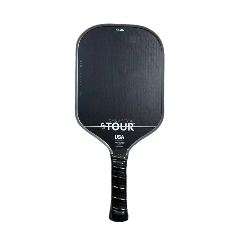 16MM Pickleball Paddles Raw Carbon Fiber T700 Perfect for Power & Precision FS Tour Series Same Style Pickleball Paddles