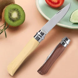 Stainless Steel Folding Fruit Knife Portable Pocket Knife Sharp Peeler Knife for Fruits Kitchen Knives Cooking Accessories