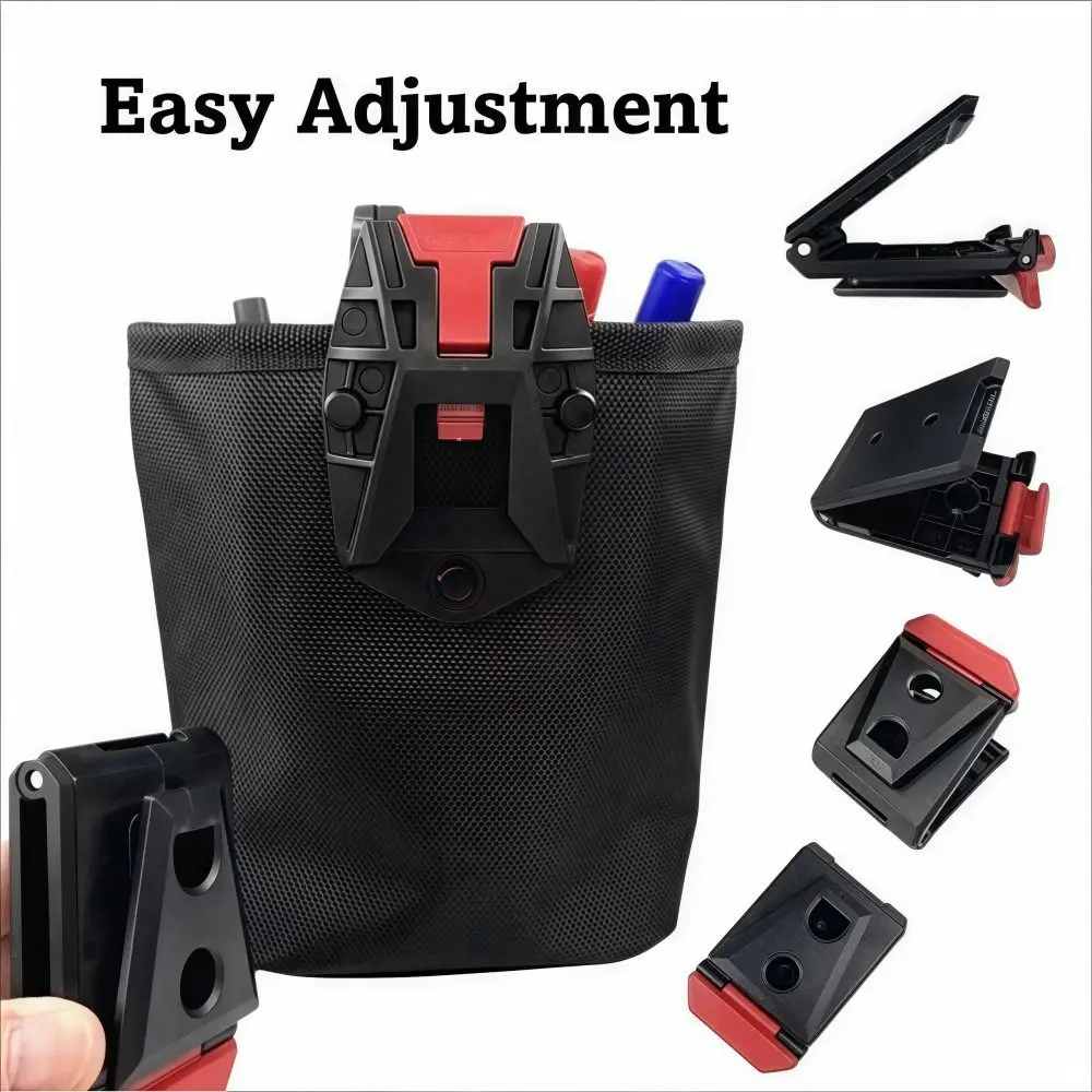 

High Quality Sturdy ABS Waist Buckle Durable Quick Attach Waist Bag Clip Replacement Compatible Tool Belt Professional Use