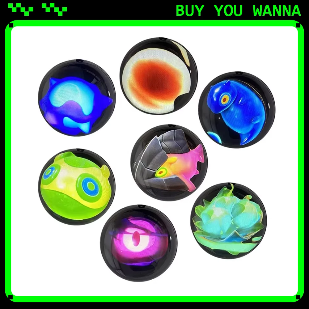 3d Crystal Ballvideo Player Displaying Customizable Video Glass Ball Electronic Screen Gift Perfect For Couples Petsand Memorie