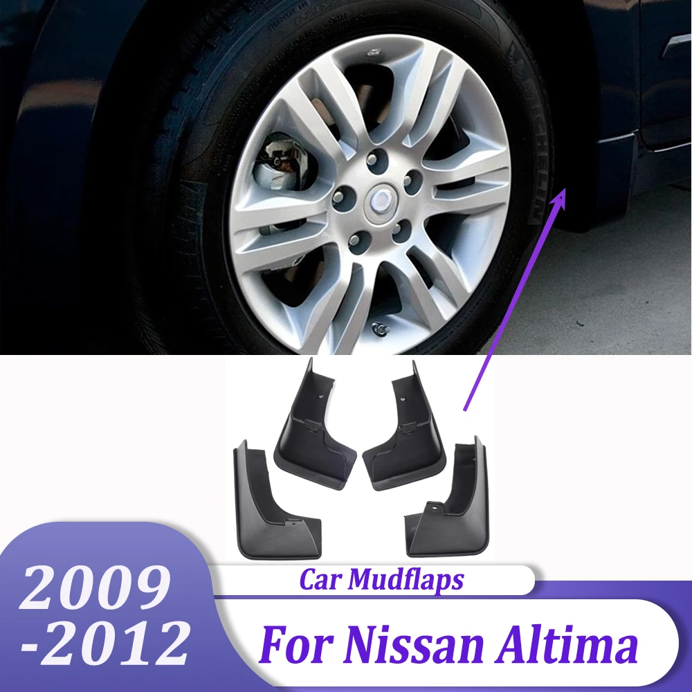 

Car Front Rear Mudflaps For Nissan Altima 2009 2010 2011 2012 Mudguards Splash Guards Fender Car Exterior Accessories