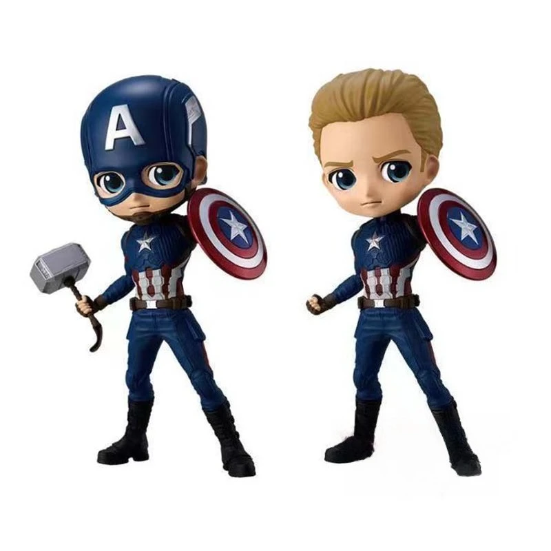 

Avengers Movie Role Playing Party Decoration Captain America Metal Shield Series Toys Marvel PVC Men's Christmas Birthday Gift