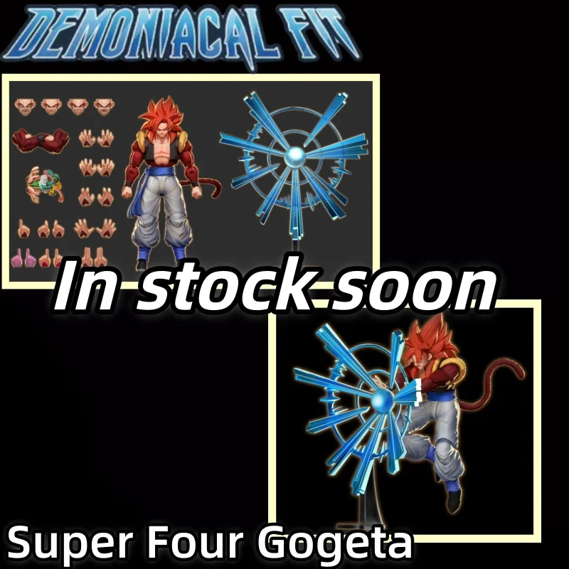 

【New Product Pre-sale】 Demoniacal Fit Action Figure SSJ4 Gogeta Dragon Ball GT 3.0 Figures Super Saiyan 4 Gogeta Figureine