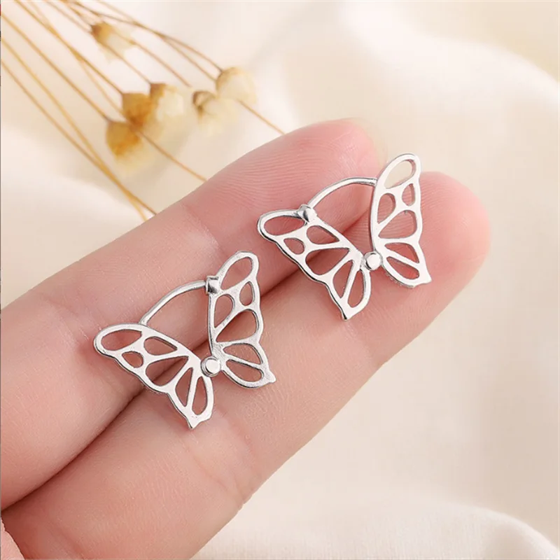 

New 1 Pair Butterfly Earrings For Women New Trendy Female Earring Party Jewelry Gift Dropshipping