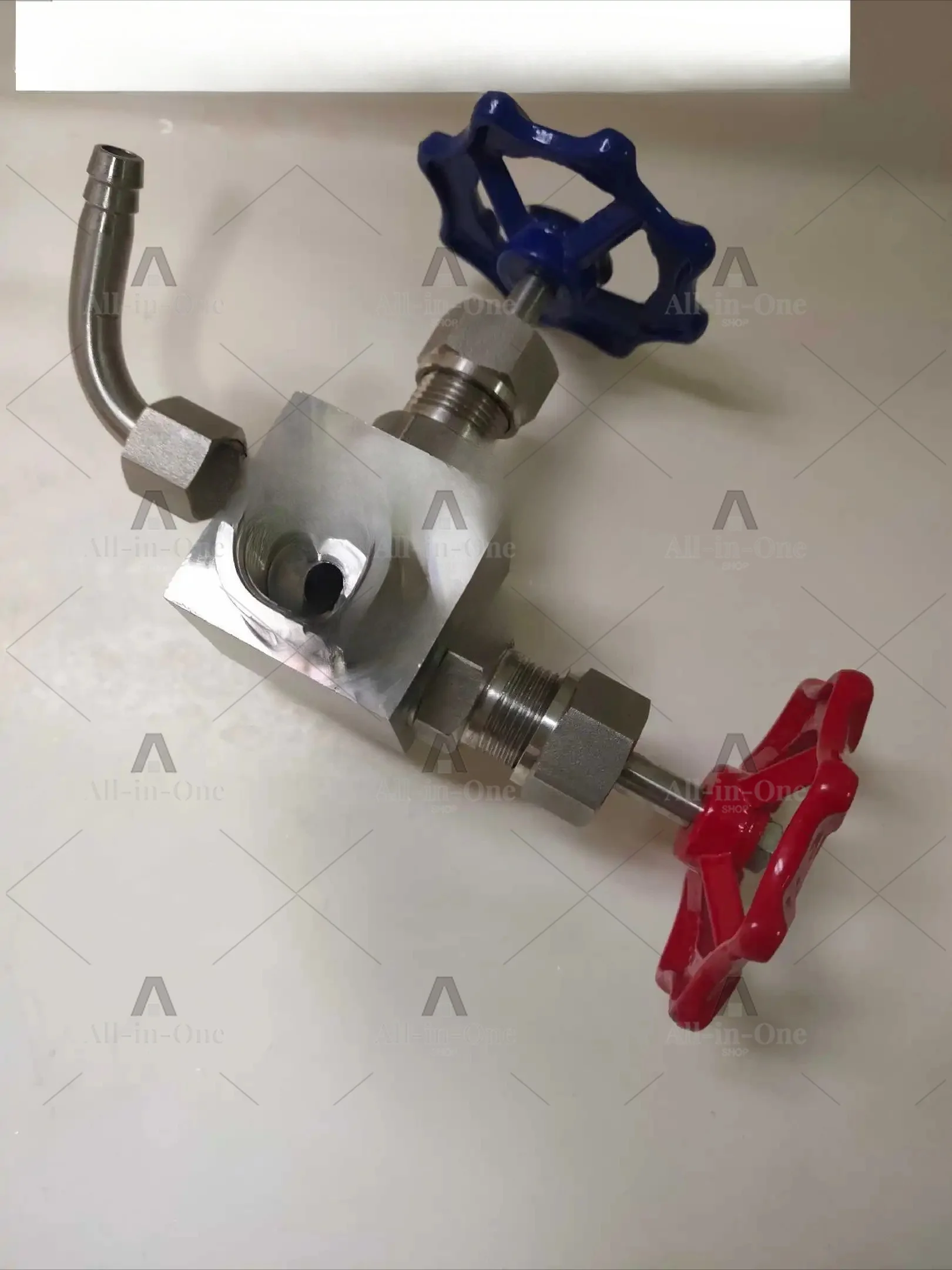 High sealing pressure gauge sampling stop valve GMJ11F/H-320P tee