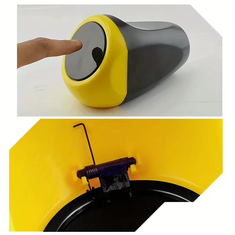 Car Rubbish Bin Auto Trash Can Garbage Dust Case Holder Smoking Ashtray Plug-in Creative Trash Bin Storage Box