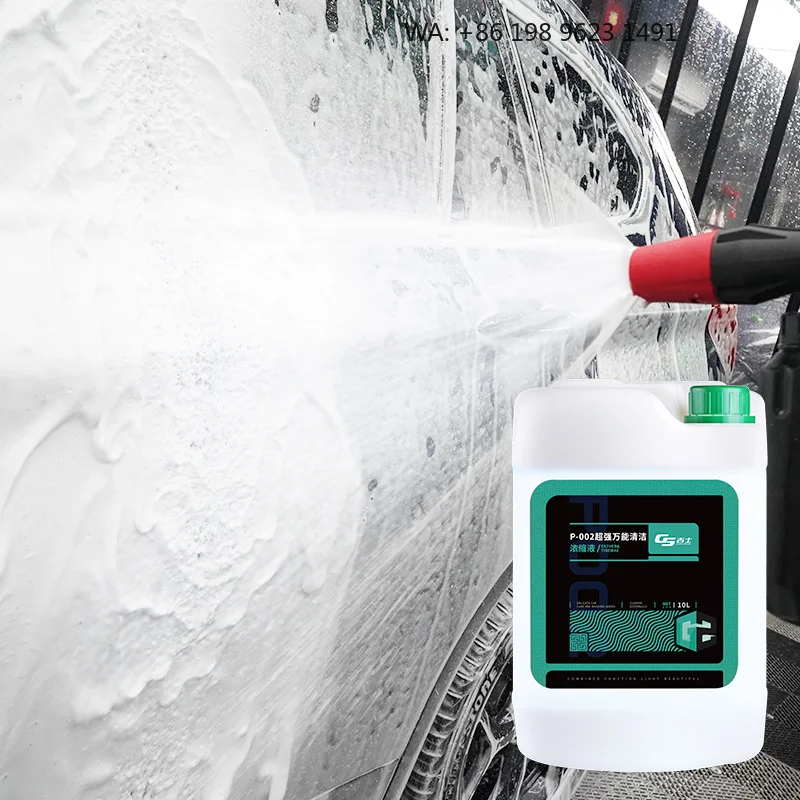Professional Pre-soak Foam Cleaner, High Foaming Dirt Remover Liquid for Commercial Auto Detailing Washing Service