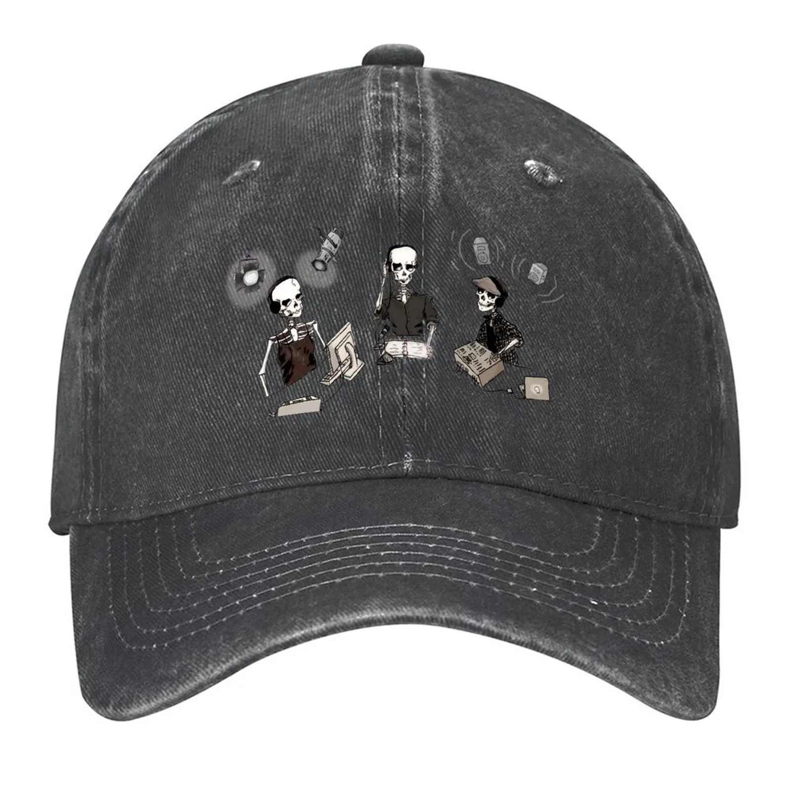 

Skeleton Crew Baseball Cap cute Icon Sunscreen Horse Hat Woman Hats Men's