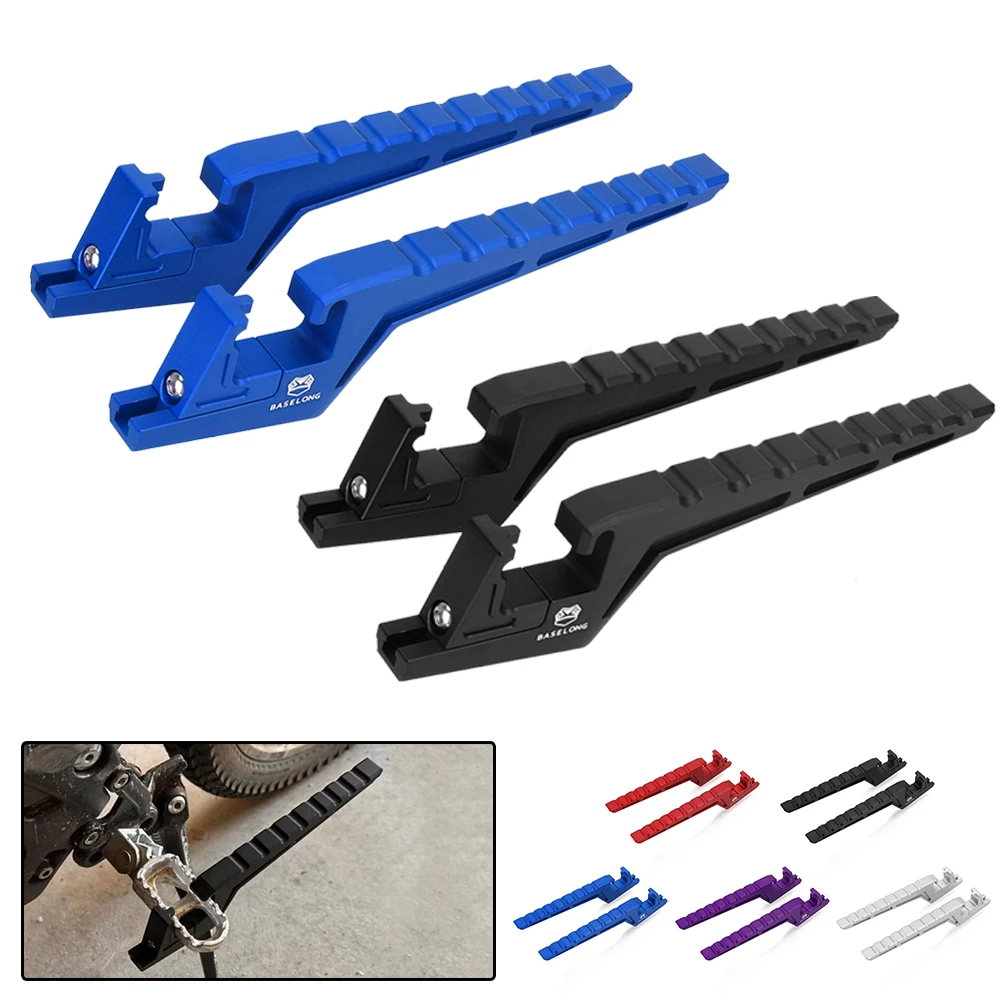 

Motorcycle Passenger Foot Peg Extensions Extended Footpegs Accessories For HUSABERG TE125 TE250 TE300 TE 125 250 300 2011-2014