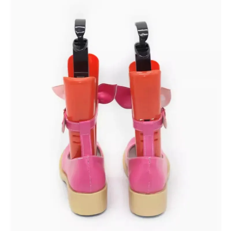 QQ28LQProject Sekai สีสันเวทีโอโทริ เอ็มูคอสเพลย์ฮาโลวีนบทบาทสมมติสีชมพูรองเท้าน่ารักผู้หญิงอะนิเมะการ์ตูนนิทรรศการวันครบรอบ