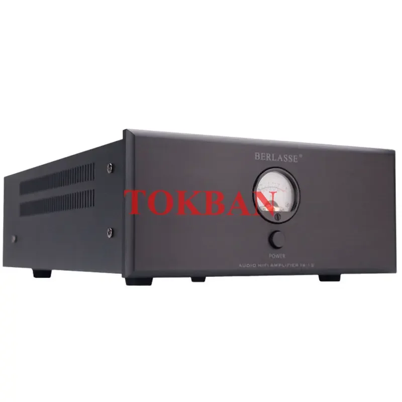 Tokban TS-12 250w Mono Split Power Amplifier High Power Low Distortion Support RCA XLR Input Vu Meter HIFI Amplifier Audio