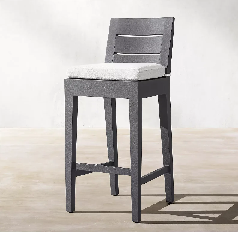 

# Green Newest Outdoor Garden Furniture Patio Handcrafted Aluminium Bar Stool