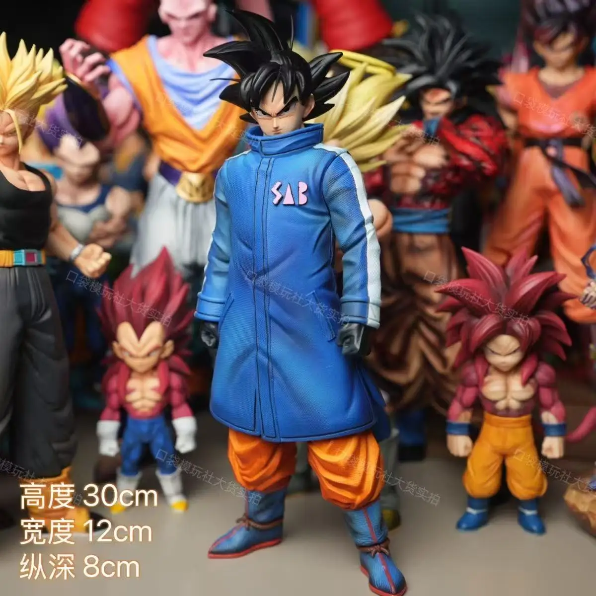 YJ Statue Dragon Ball Super Broly Figur Super Saiyajin PVC Actionfiguren 40cm/15,75 Zoll Sammlerstück Spielzeug Geschenke – Detail 11