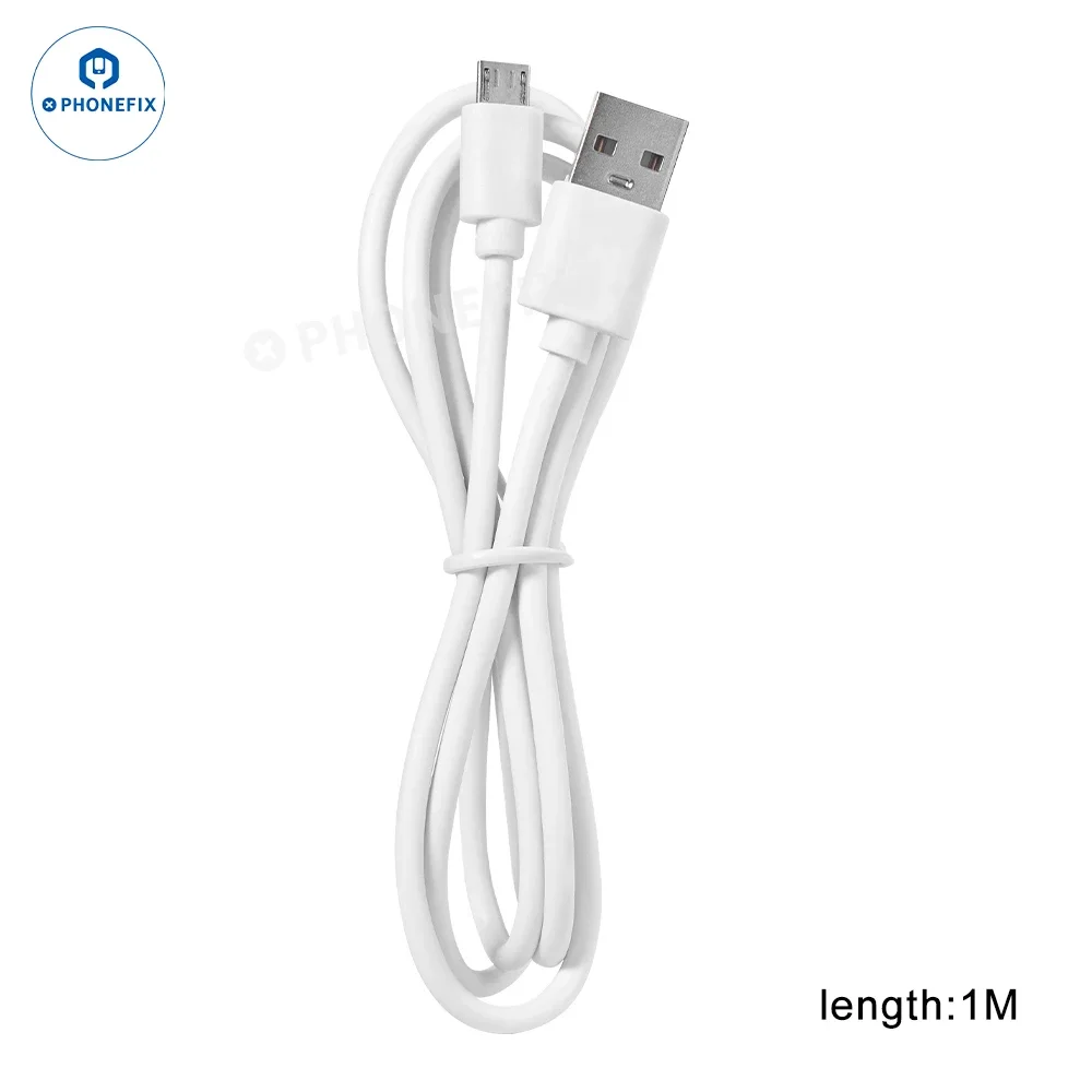 Cable cargador Lightning Micro USB tipo C a tipo C de 1M Cable de datos de carga rápida USB para iPhone 16 15 Xiaomi Cable de carga rápida
