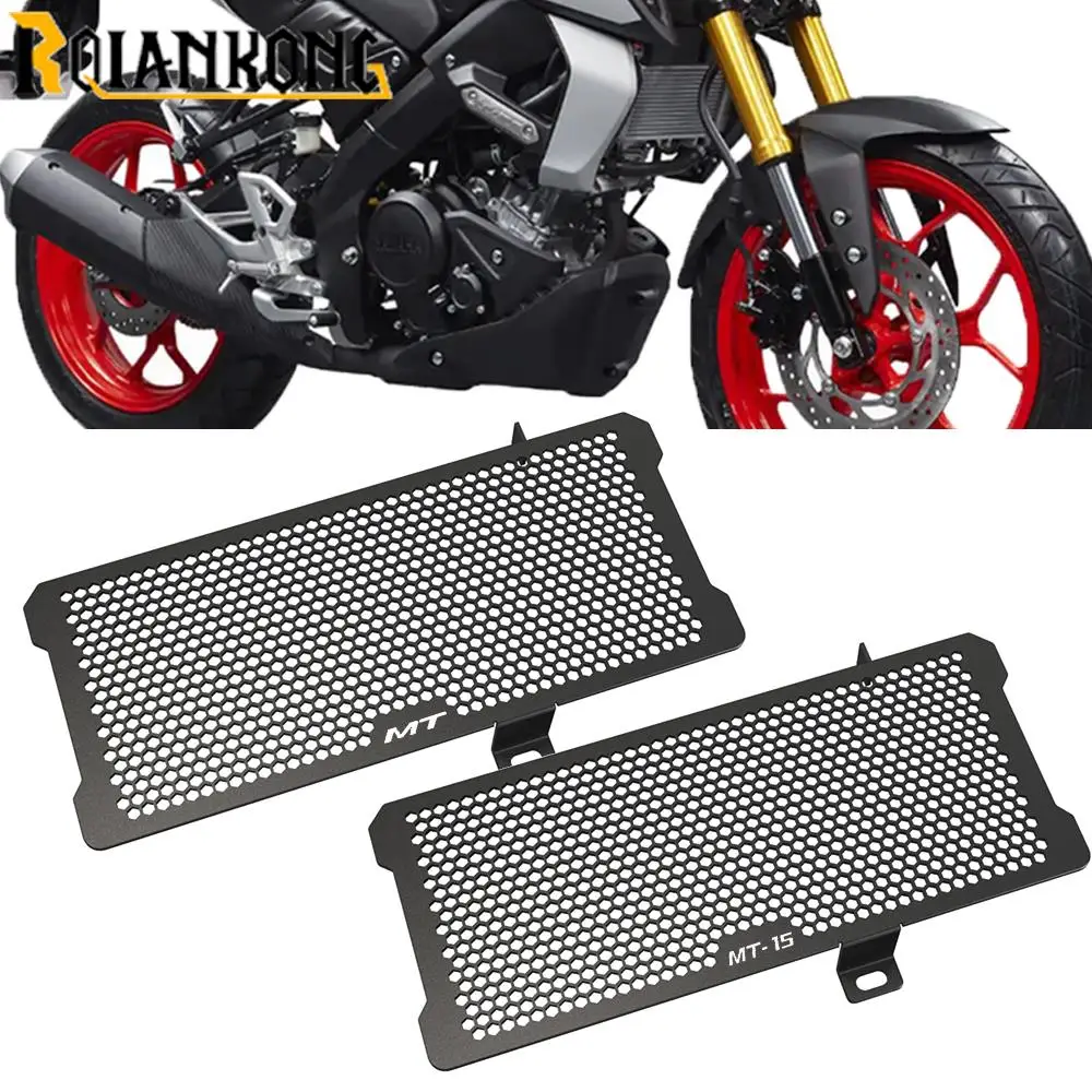 

For YAMAHA MT-15 V1 V2 MT15 M-SLAZ M SLAZ 150 2018-2024 2023 2022 Motorcycle Accessories Radiator Guard Grille Cover Protection