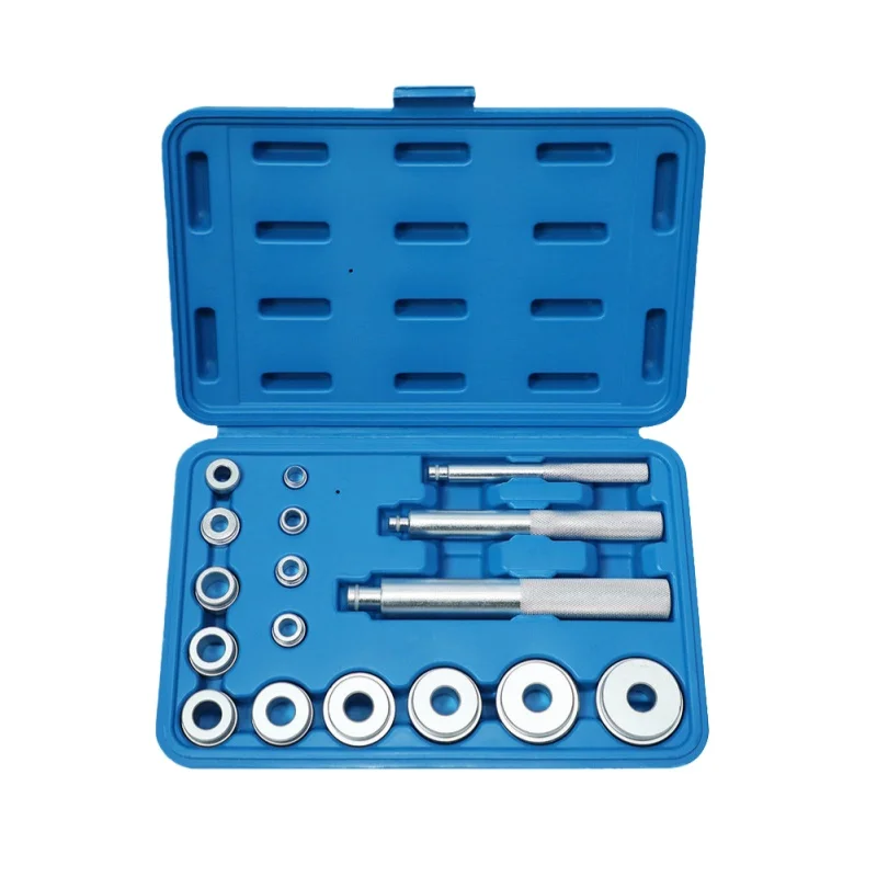 17 Piece Set Of Small Aluminum Alloy Peilin Installation Tool Set/small Bearing Extractor For Automotive Repair Car Accessories