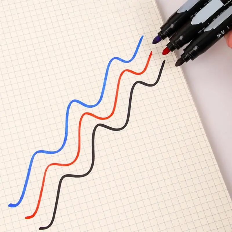 1/5/10 Pcs Marker Pen Set Waterproof Paint Marker Set Oil-Based Paint Pen