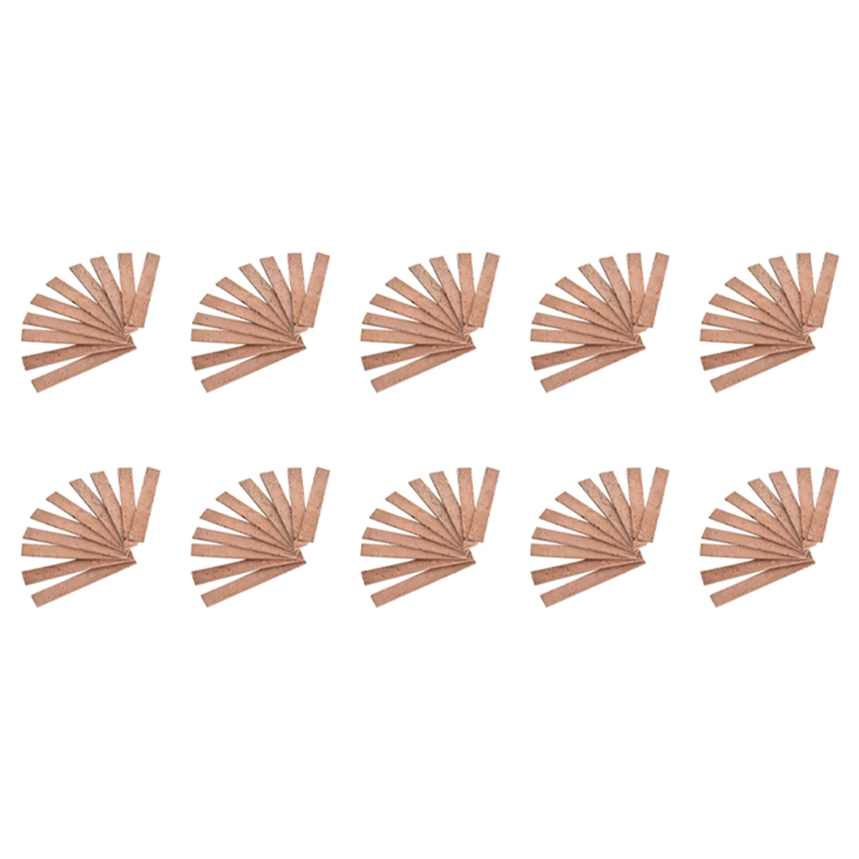 

AA75-100 шт. пробковый лист для кларнета, аксессуары для ремонта саксофона, запасной комплект, сменный комплект, 9,1X1,3X0,2 см