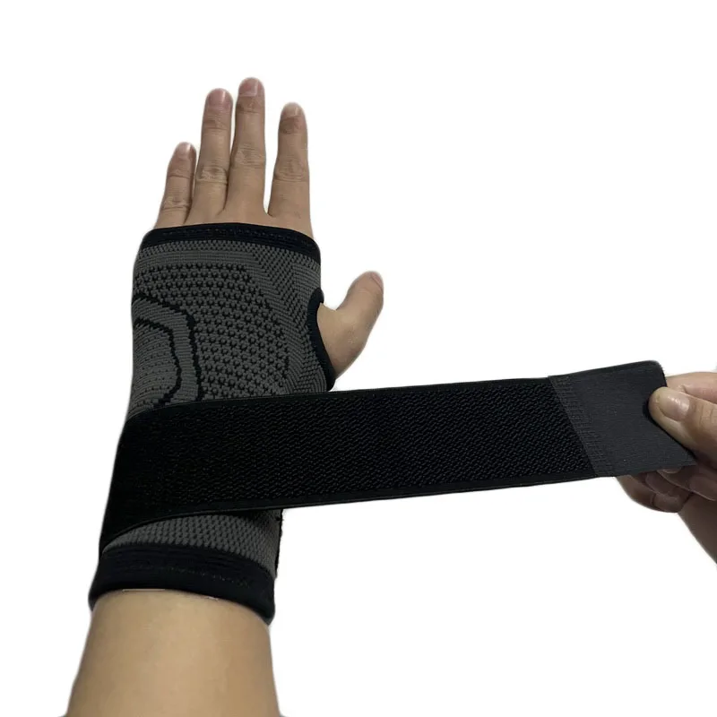 1PCS Sport Fitness Hand Palm Protector Men Women Wrist Guard Brace For Cycling Gym Carpal Tunnel Compression Elastic Strap