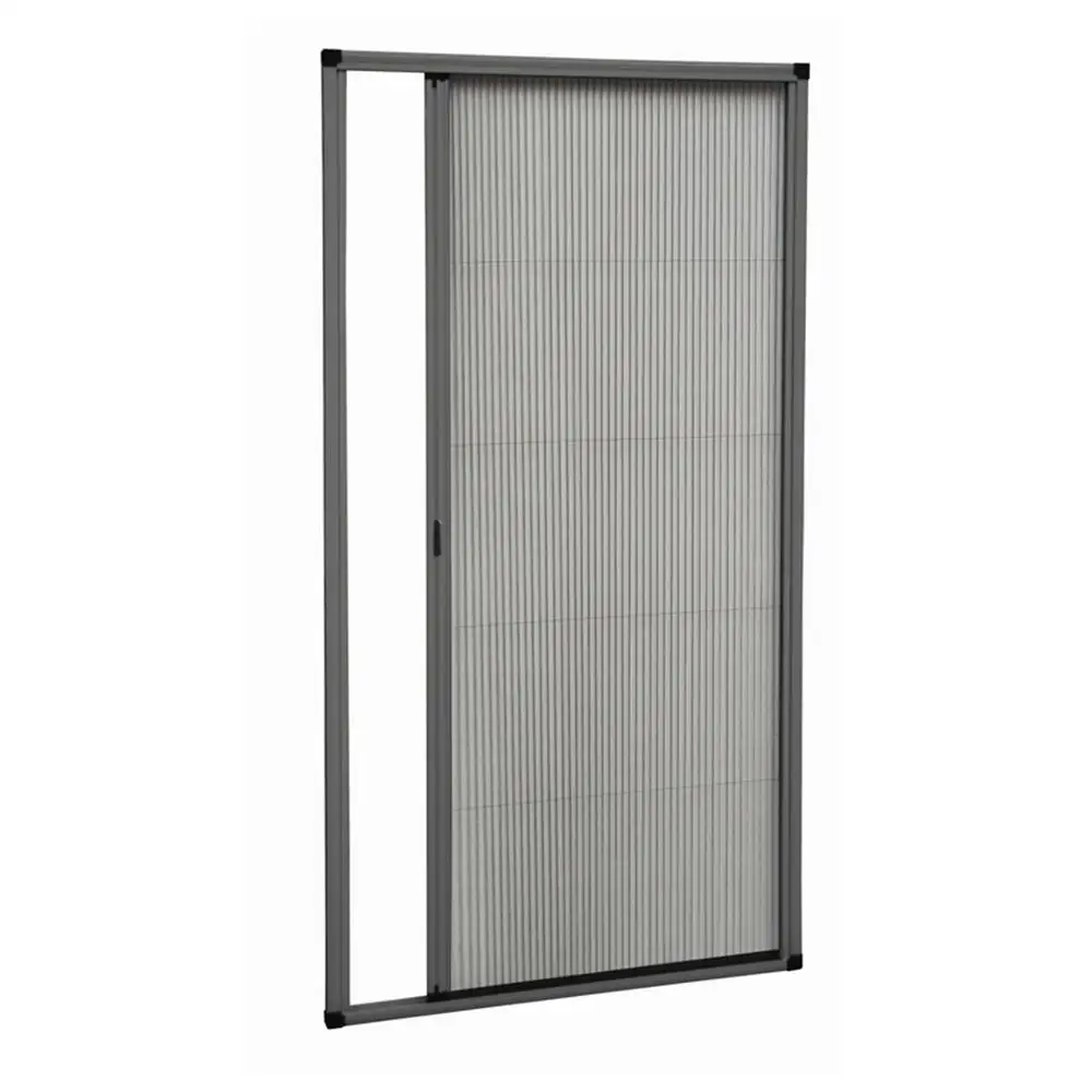 

Wholesale China Factory Diy Plisse Black Folding Mesh Insect Screen Door