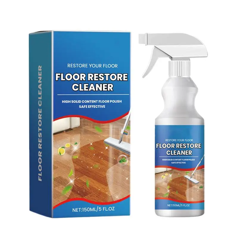 Wood Floor Cleaner150ml Floor Polish and Restorer  powerful decontamination descaling wood floor cleaning tile cleaner for room