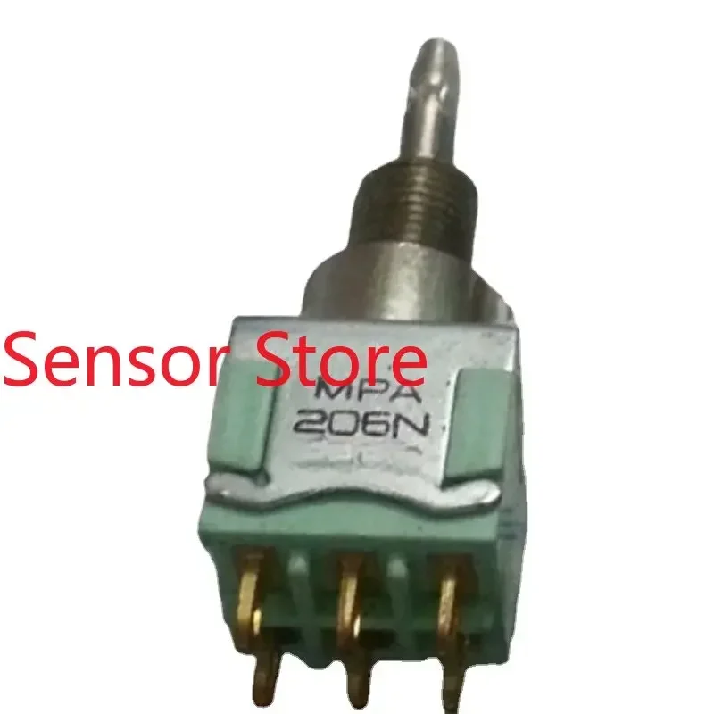 10PCS Waterproof MPA 206N Imported Button Switch Dual Six Pin Three Speed Rocker