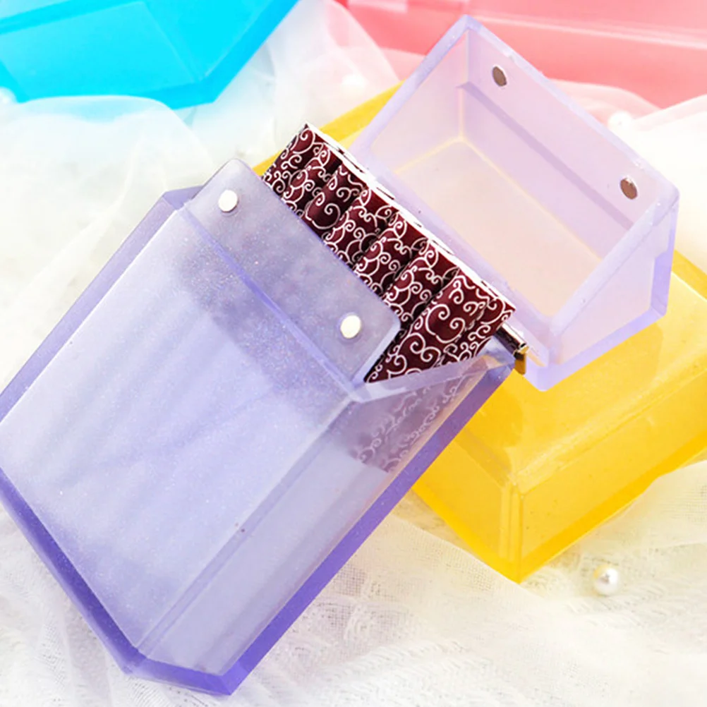 

DIY Cigarette Case Making Kit Square Silicone Mold Resin Craft Kit Resin Dye Handmade Gift Creative Cigarette Box Maker
