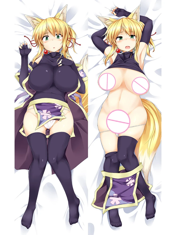 

Dakimakura Anime Pillow Cover Yukikaze Panettone Double Sided Print 2Way Cushion Bedding Festival Gifts Gifts