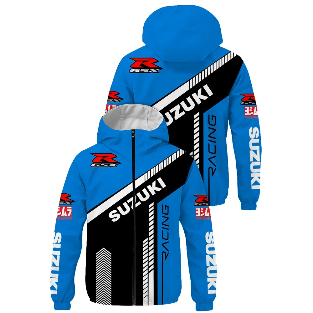

2026 New Suzuki Men's Sun Protection Jacket Suzuki Endurance Racing Team Uniform Motorcycle Jacket Cycling Jacket Men's Clothing