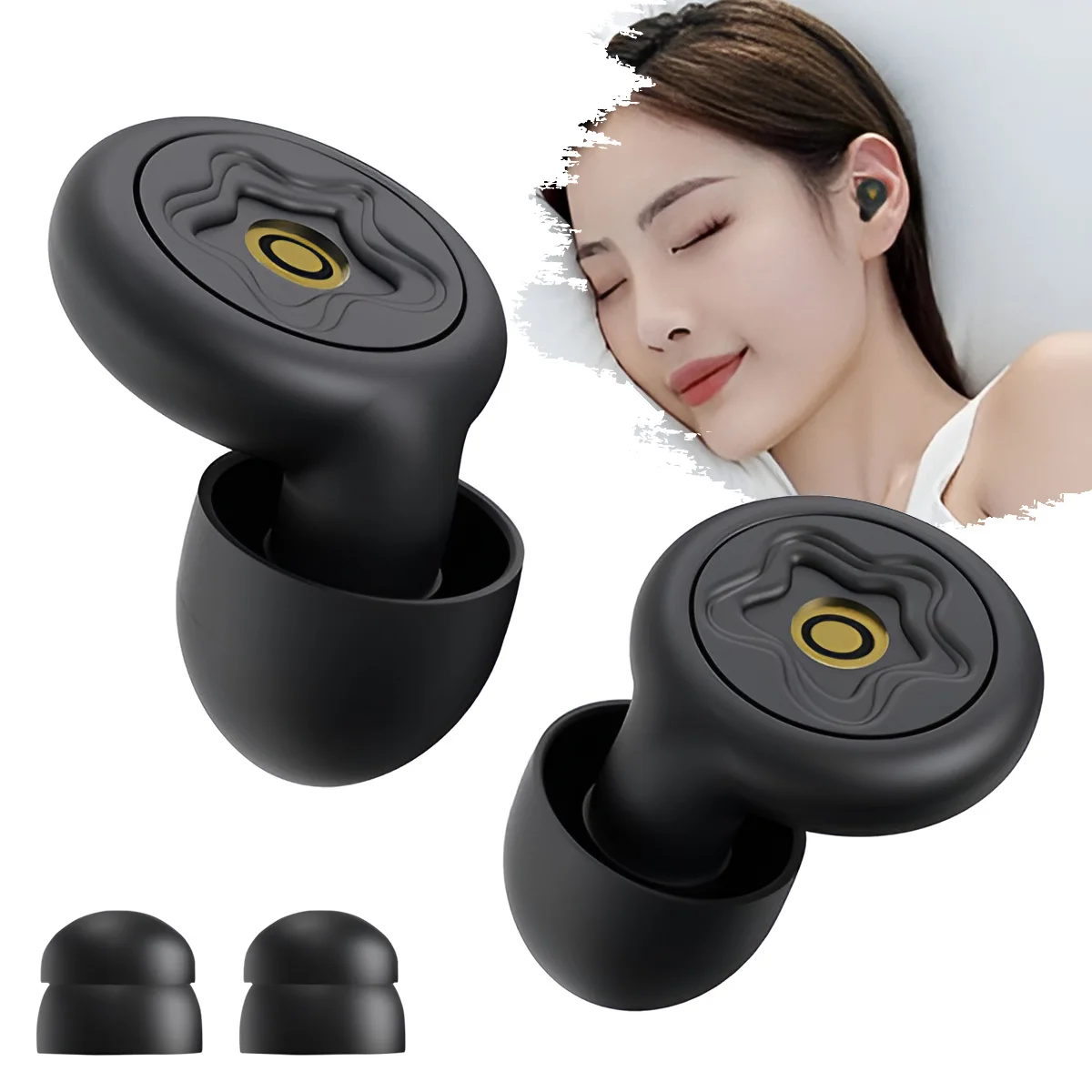 

Мягкие беруши, многоразовые силиконовые беруши с шумоподавлением, набор для работы, учебы или сна, моющиеся, водонепроницаемые, бесшумные, для слуха