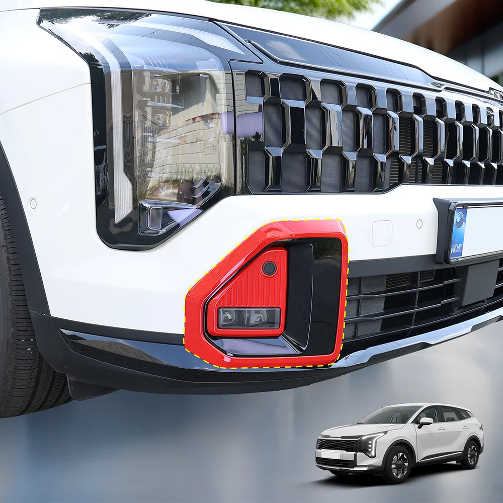 For Kia Sportage NQ5 2026-XLINE Car Tuning Automotive Front Bump Grille Decorative Strip Cover Trim Exterior Accessories