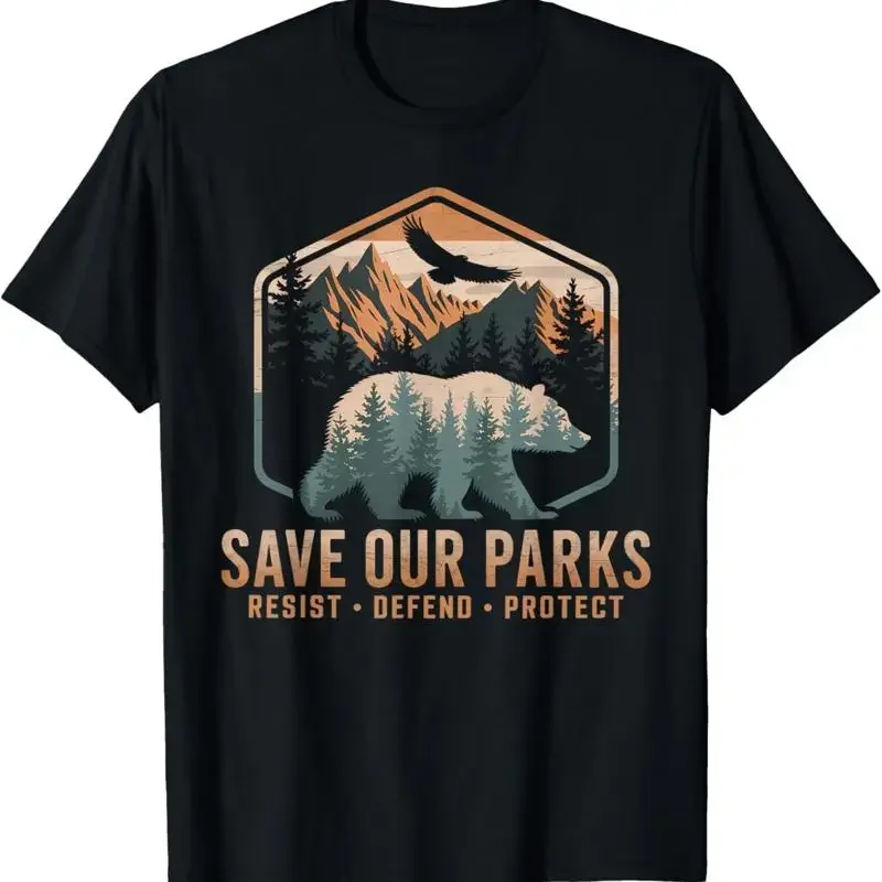 Save Our Parks Resist National Park Protect Alt Us T Shirt