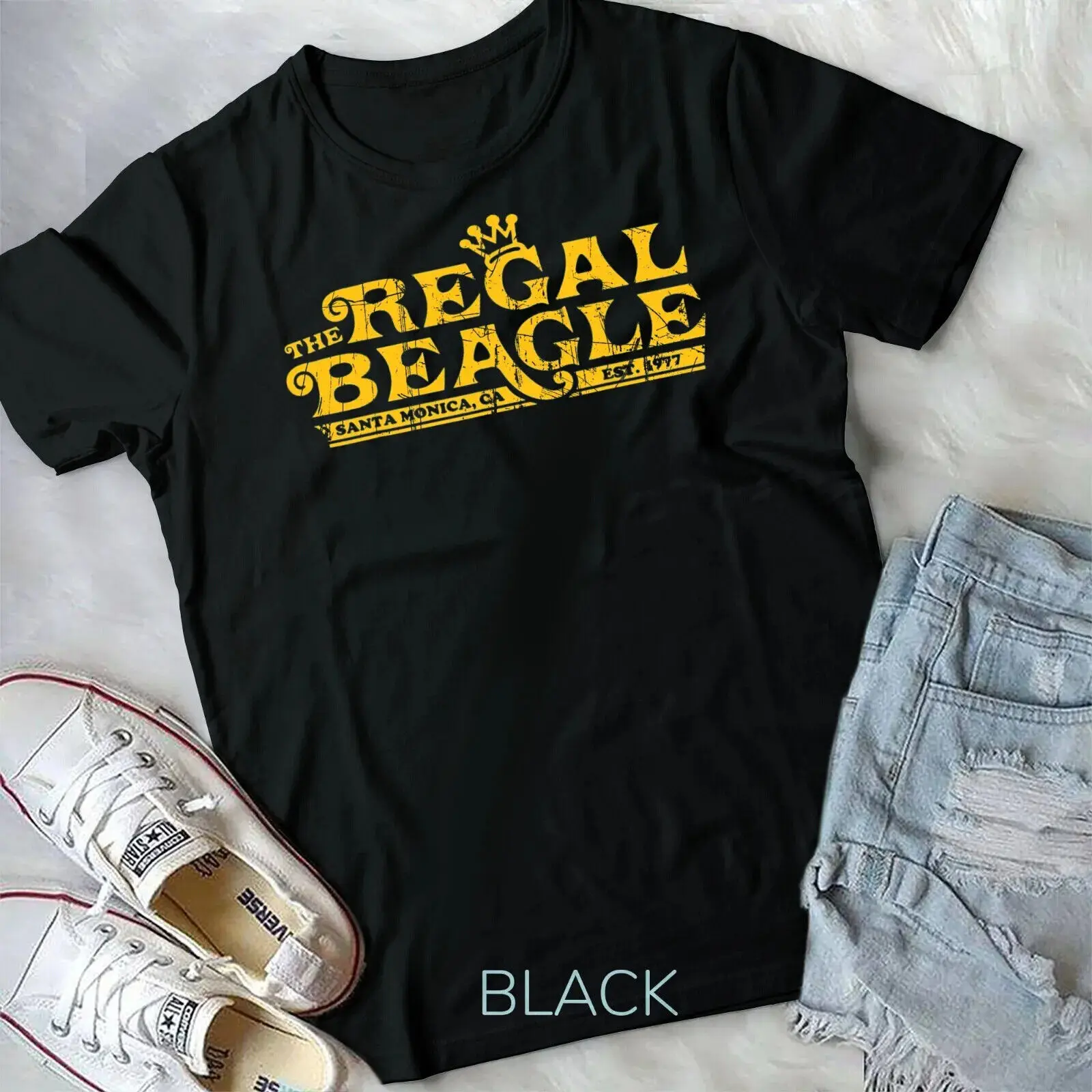 

The Regal Beagle смешная футболка унисекс
