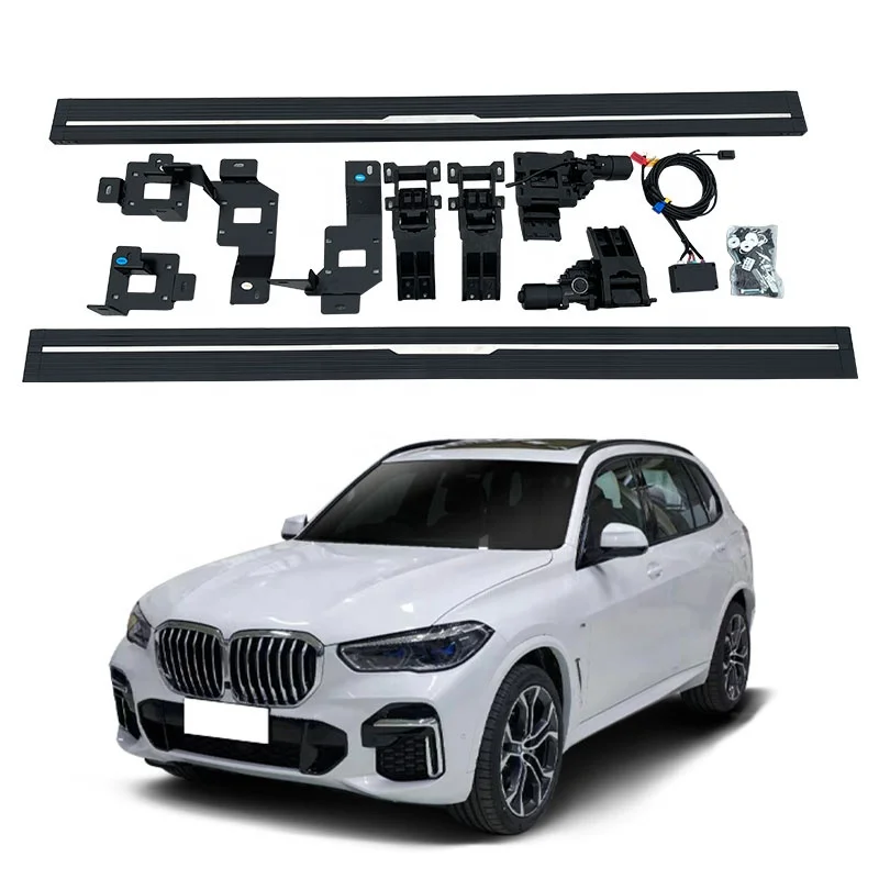 

Noble Factory Wholesale Automatic Step Aluminum Alloy Power Running Boards For Bmw X5 G05 Footrest Side Step Boards
