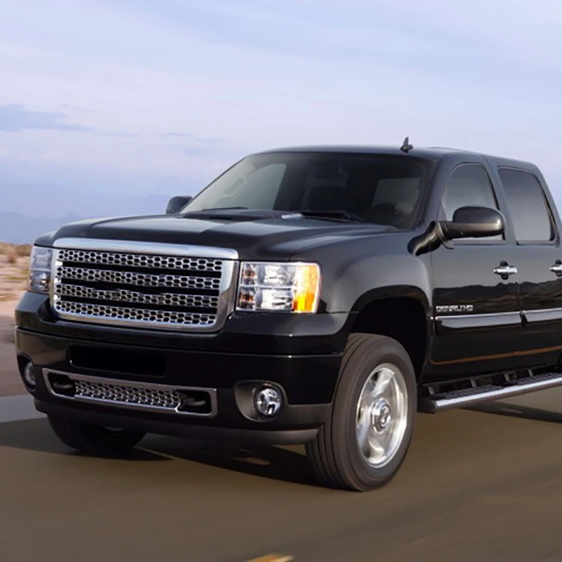 

N29R_ABS Chrome Outside Door Handle Cover Trims for Chevy Silverado GMC