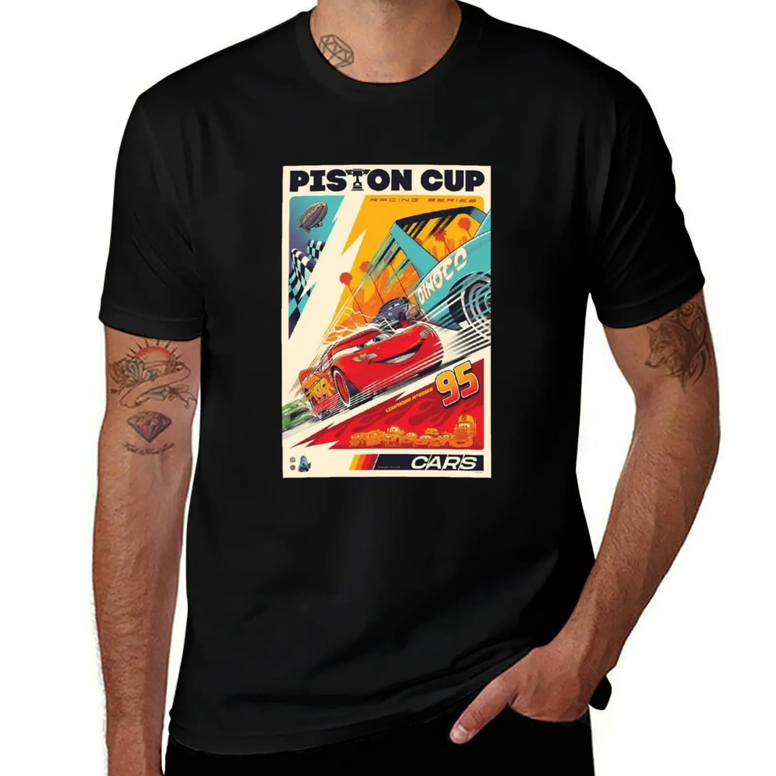 

Piston Cup T-Shirt plus size clothes Blouse anime tshirt summer clothes mens fashion