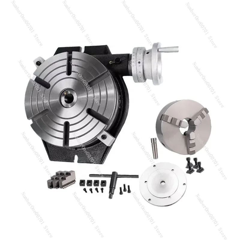 

TS400A Horizontal Rotary Table Divider with K11320 Lathe Chuck for Cnc Dilling Milling Boring Engraving Machine